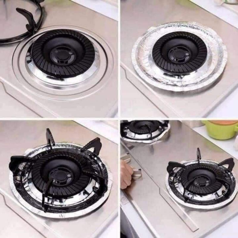 Lót bếp ga chống gỉ sét cho bếp 10 chiếc