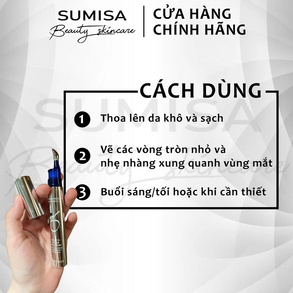 Zo Skin Health Growth Factor Eye Serum chống lão hóa vùng mắt