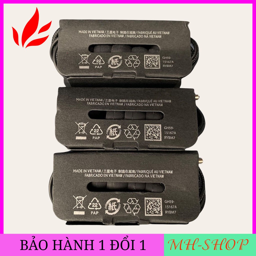 Tai nghe galaxy S10/S10+ - Bass cực tốt - Âm thanh cực đỉnh - Tặng kèm 4 núm phụ MH__SHOP