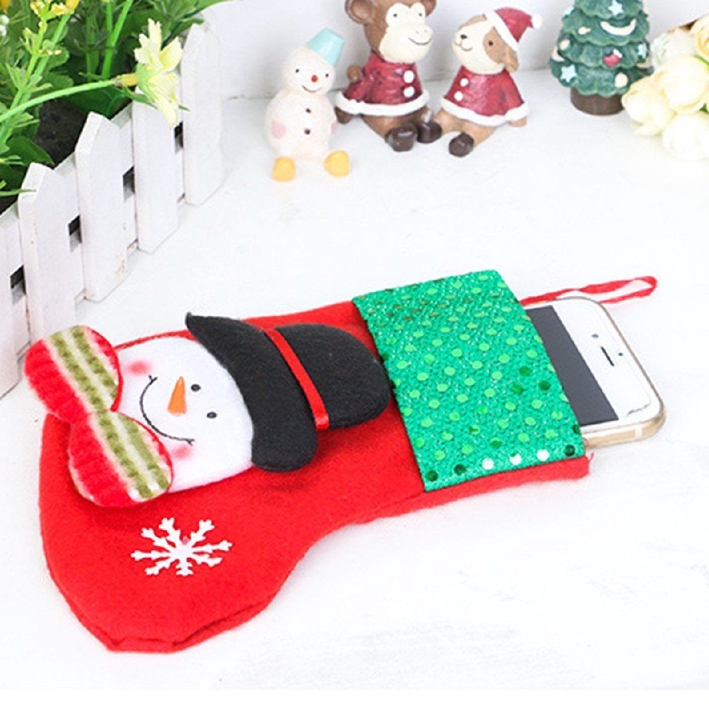 Tất Treo Đựng Quà Giáng Sinh / Năm Mới Trang Trí Cây Thông Noel