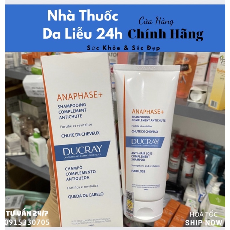 Dầu gội rụng tóc Ducray Anaphase Sitmulating Cream Shampoo