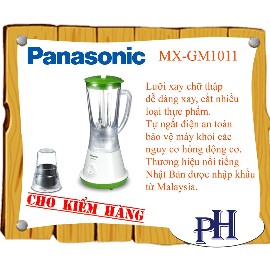 Máy Xay Sinh Tố Panasonic MX-GM1011GRA