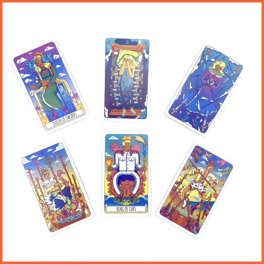 Bộ Bài Tarot Phiêu Lưu Bằng Giấy Chất Lượng Cao