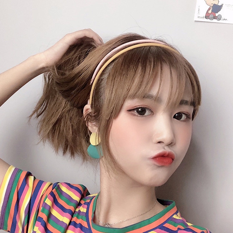 Set 4-12 Băng Đô Nhựa Thời Trang Hàn Quốc Cho Nữ