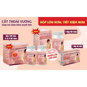 Thoái hóa cột sống, thoái hóa khớp, thoát vị đĩa đệm, gai cột sống đã có Cốt Thoái Vương