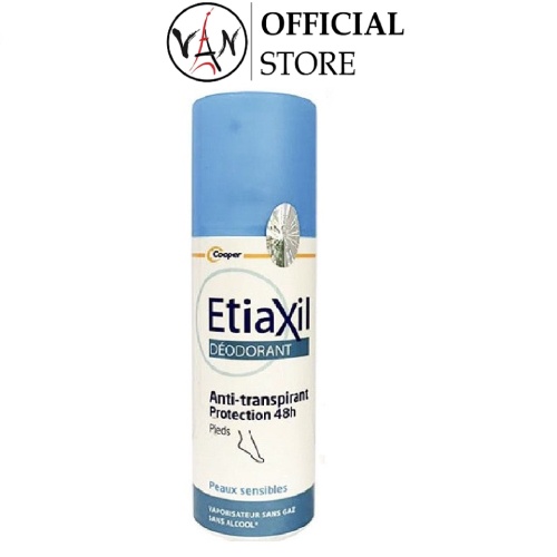 Xịt khử mùi etiaxil ngăn ngừa mồ hôi chân hiệu quả 48h 100ml