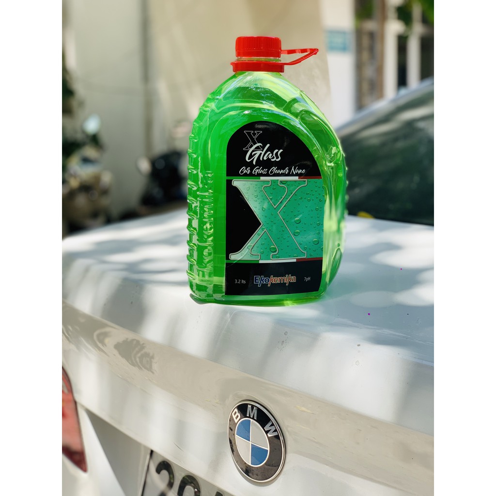 NƯỚC RỬA KÍNH Ô TÔ XGLASS NANO CLEAN THƯƠNG HIỆU EKOKEMIKA