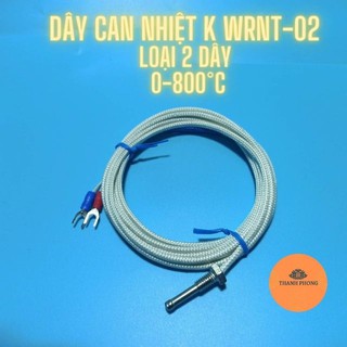  Dây Can Nhiệt K WRNT-02 Ren 6 Dải Nhiệt Độ 0-800°C Đủ Kích Thước