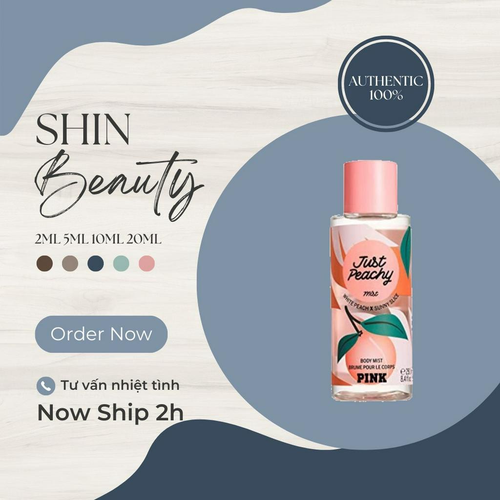 Body mist xịt thơm toàn thân Just Peachy
