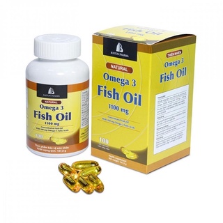 Viên dầu cá Omega 3 - Boston Pharma - 1100mg - 100 viên