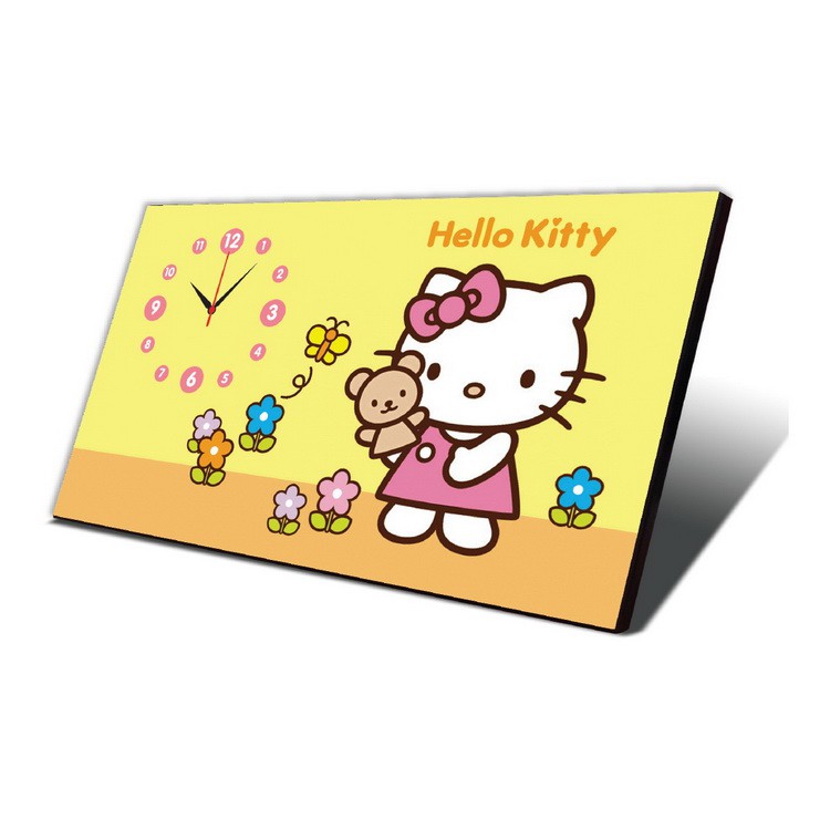 Đồng hồ bàn - Đồng hồ bàn mèo Hello Kitty