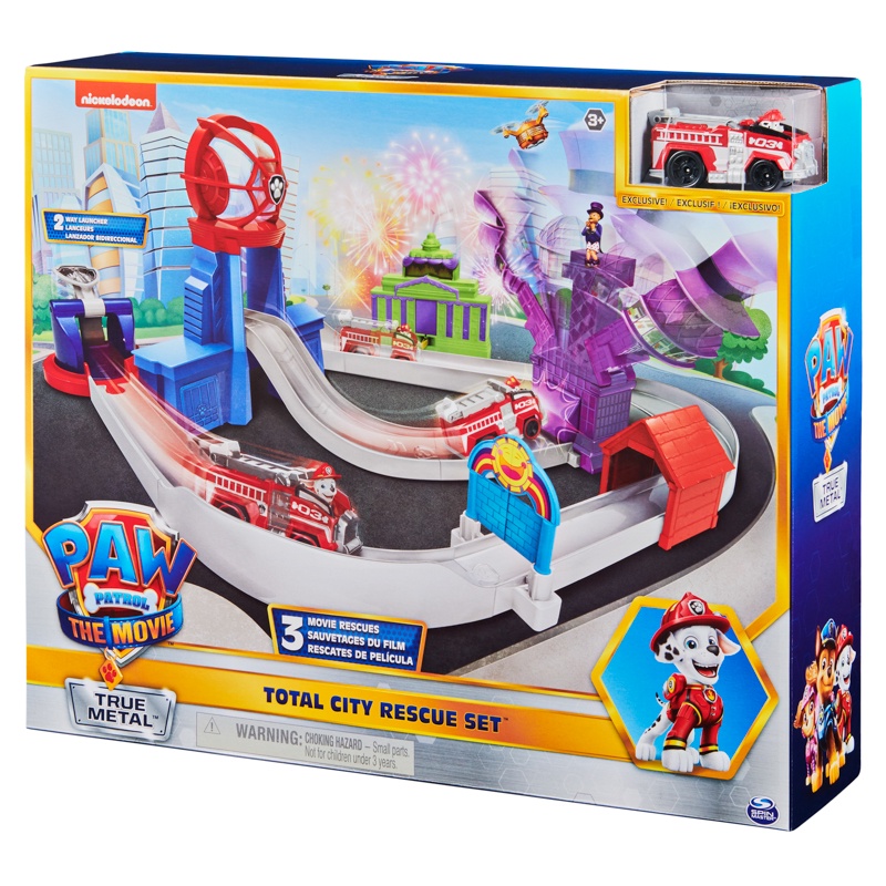 Đồ Chơi PAW PATROL Trạm Cứu Hộ Thành Phố Paw Patrol The Movie 6061056