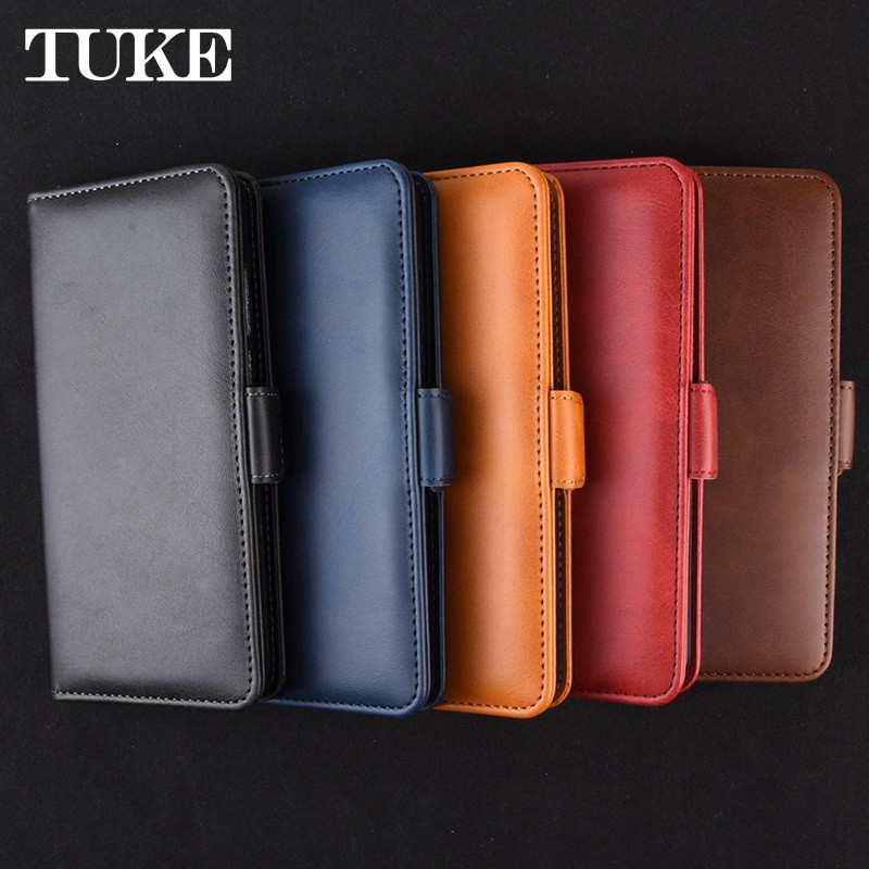 （39）TUKE Flip PU Leather Phone Case For Iphone 7 8 Plus 5.8''6.1"6.5"2019 XR XS Max Wallet Card Slot TPU Phone Cover | BigBuy360 - bigbuy360.vn