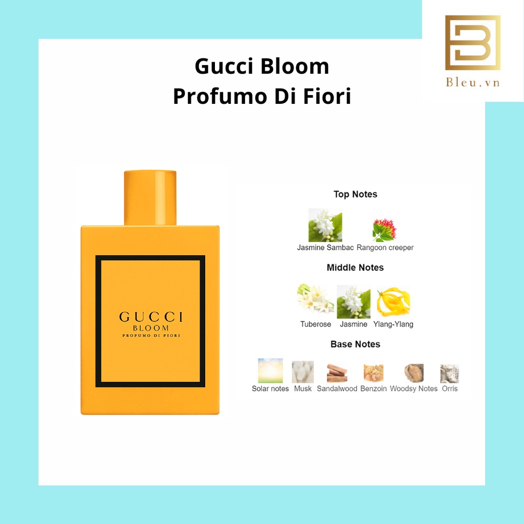 Nước hoa nữ Gucci Bloom EDP - Gucci Bloom Ambrosia - Gucci Bloom Profumo Di Fiori