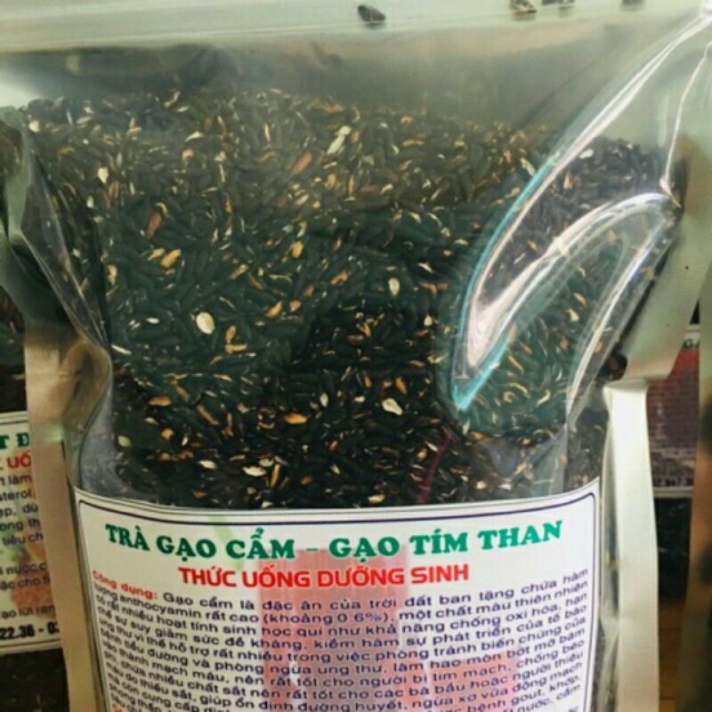 sỉ giá gốc trà gạo nếp cẩm 1kg - 2kg - 3kg