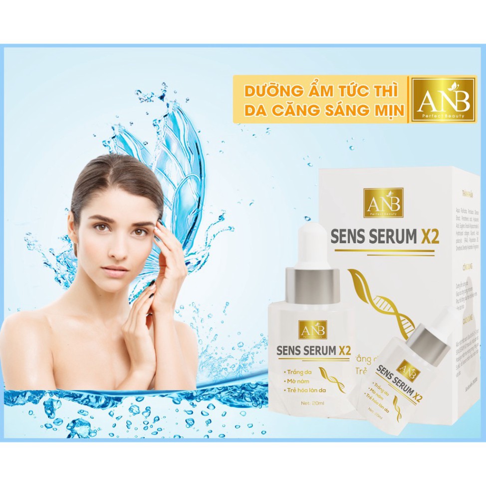 [CHÍNH HÃNG] Sens Serum ANB Trắng Da Mờ Nám Và Trẻ Hoá Làn Da