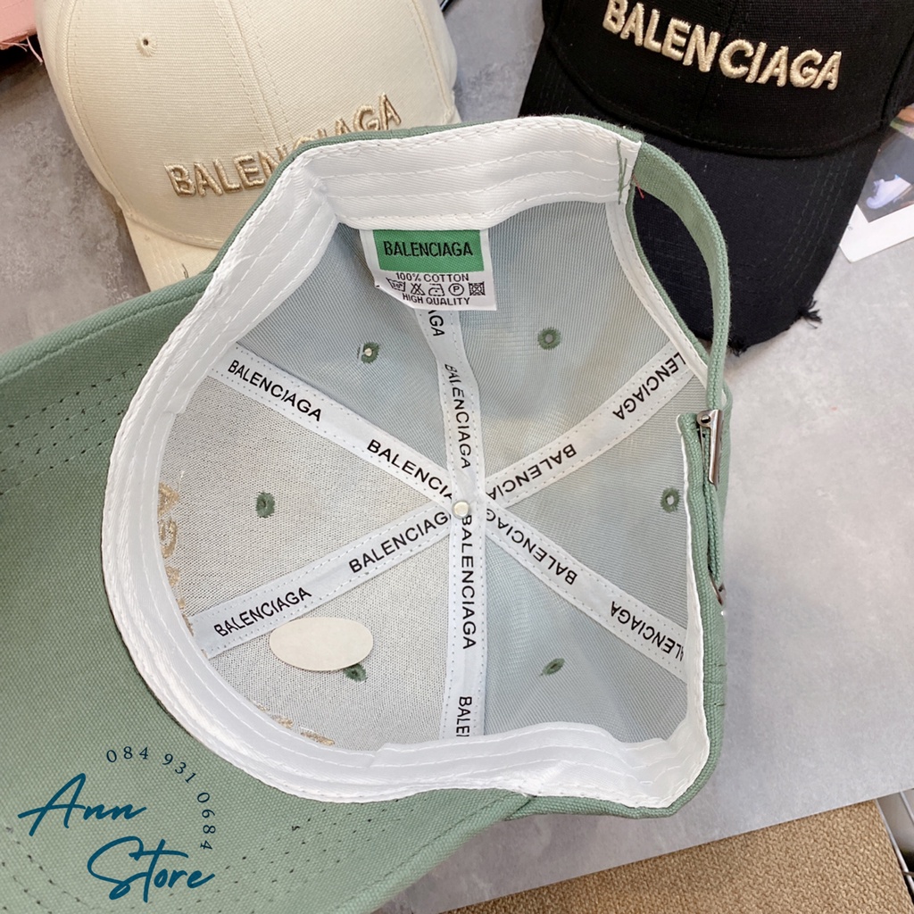 Mũ Lưỡi Trai Balenciaga 💖FREESHIP💖 Mũ Balenciaga Xước, Thêu Chữ Vàng, Form Cứng Cáp, Trẻ Trung, Phù hợp cả Nam và Nữ