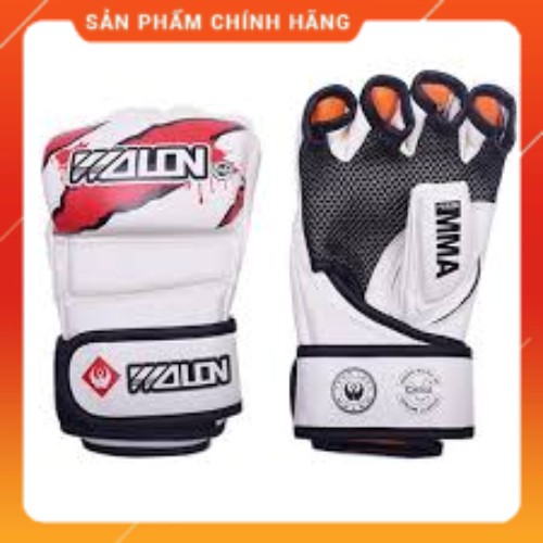 Găng tay MMA Wolon màu trắng