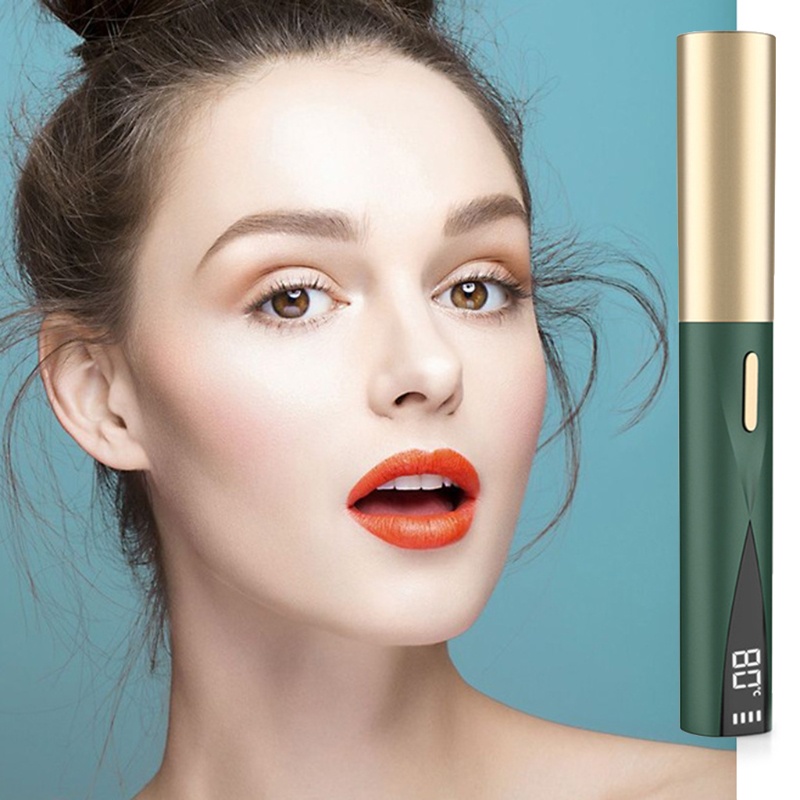 Máy Uốn Lông Mi Chạy Điện 4 Chế Độ Nhiệt Với Màn Hình LED Hiển Thị Cổng Sạc USB Tiện Dụng