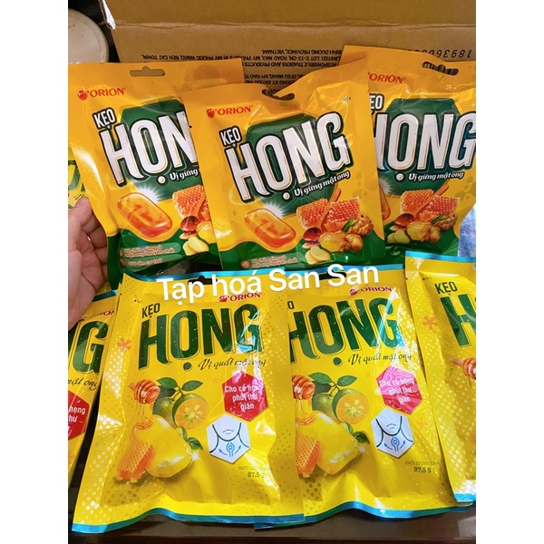 KẸO HỌNG ORION VỊ QUẤT GÓI 87,5g