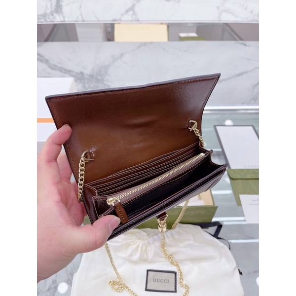 Ví Gúcci Jackie sz 21 có dây đeo chéo chất da thật