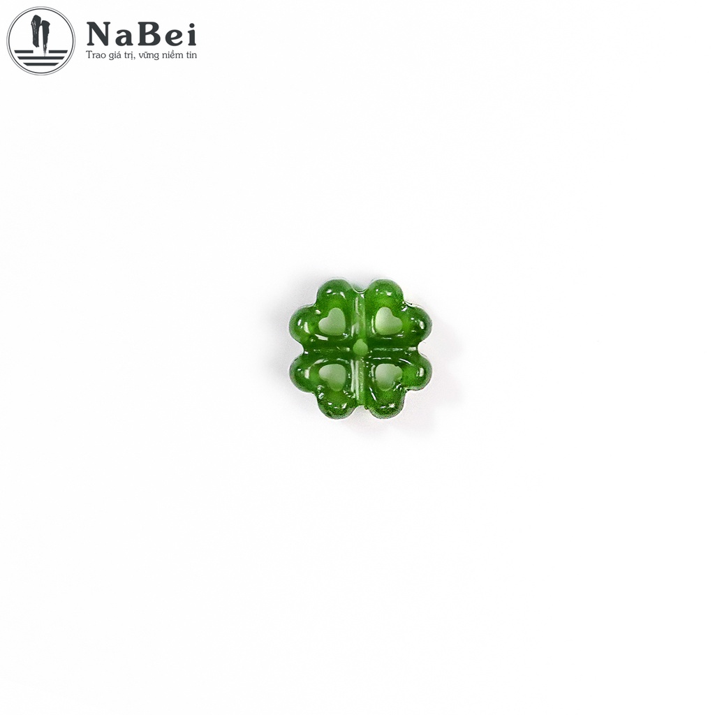 Charm Ngọc Bích Tự Nhiên Mix Vòng Tay Cho Nữ NB110 - Phong Thuỷ NaBei Store