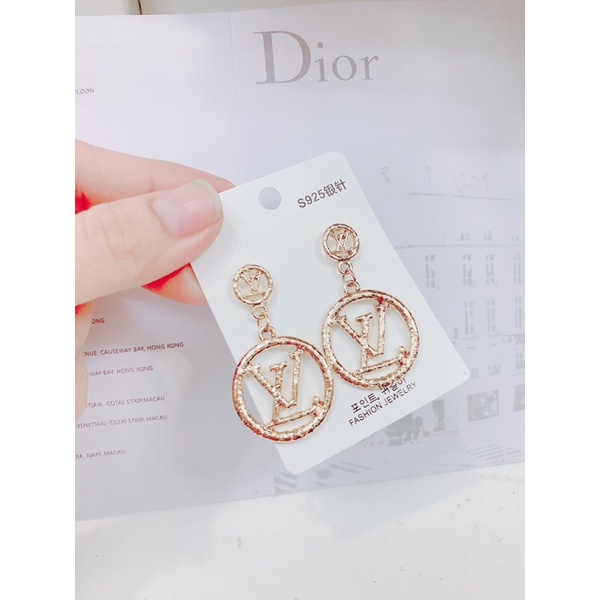 bông tai khuyên tai chữ X dễ thương