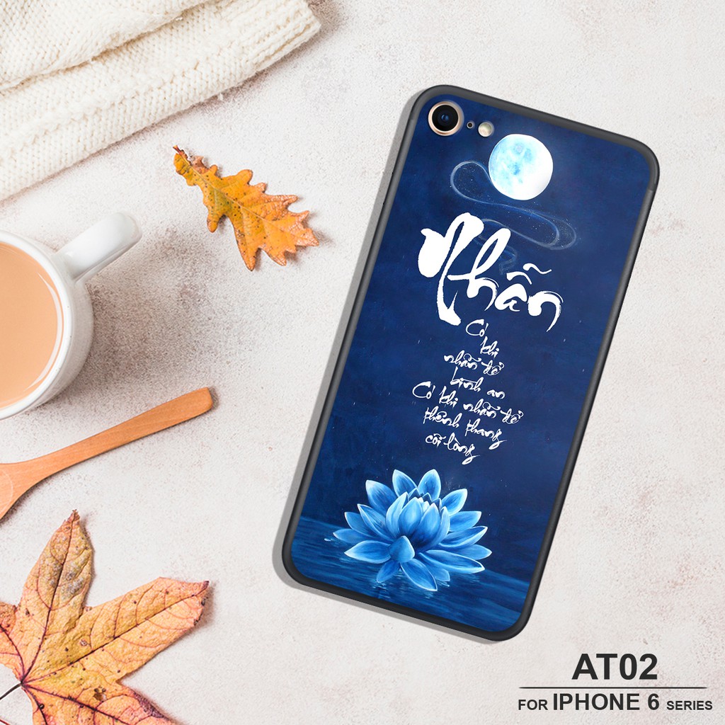 Ốp lưng IPHONE IN HÌNH CHỮ THƯ PHÁP dành cho IPHONE 5/5S-6/6S-6/6S PLUS-7/8-7/8 PLUS