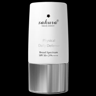 Kem chống nắng SAKURA PHYSICAL DAILY DEFENSE SPF 50/PA++++ 30g