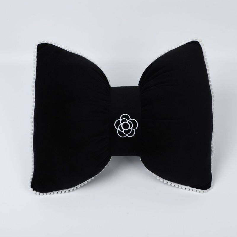 Đệm Gối Tựa Đầu/ Kê Lưng Xe Hơi Thiết Kế Nơ Dễ Thương | BigBuy360 - bigbuy360.vn