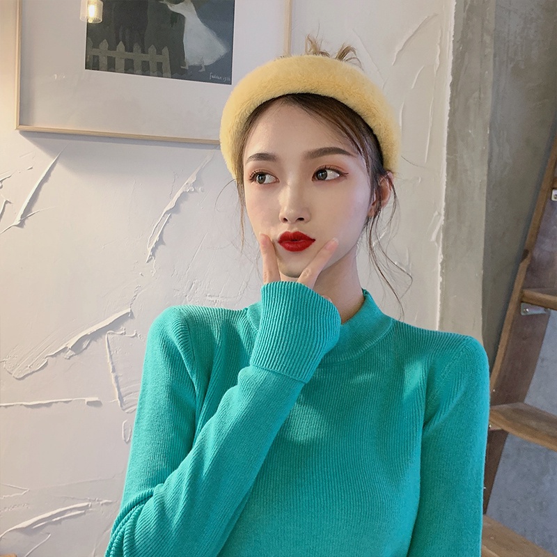 Băng đô phối lông thời trang dành cho nữ