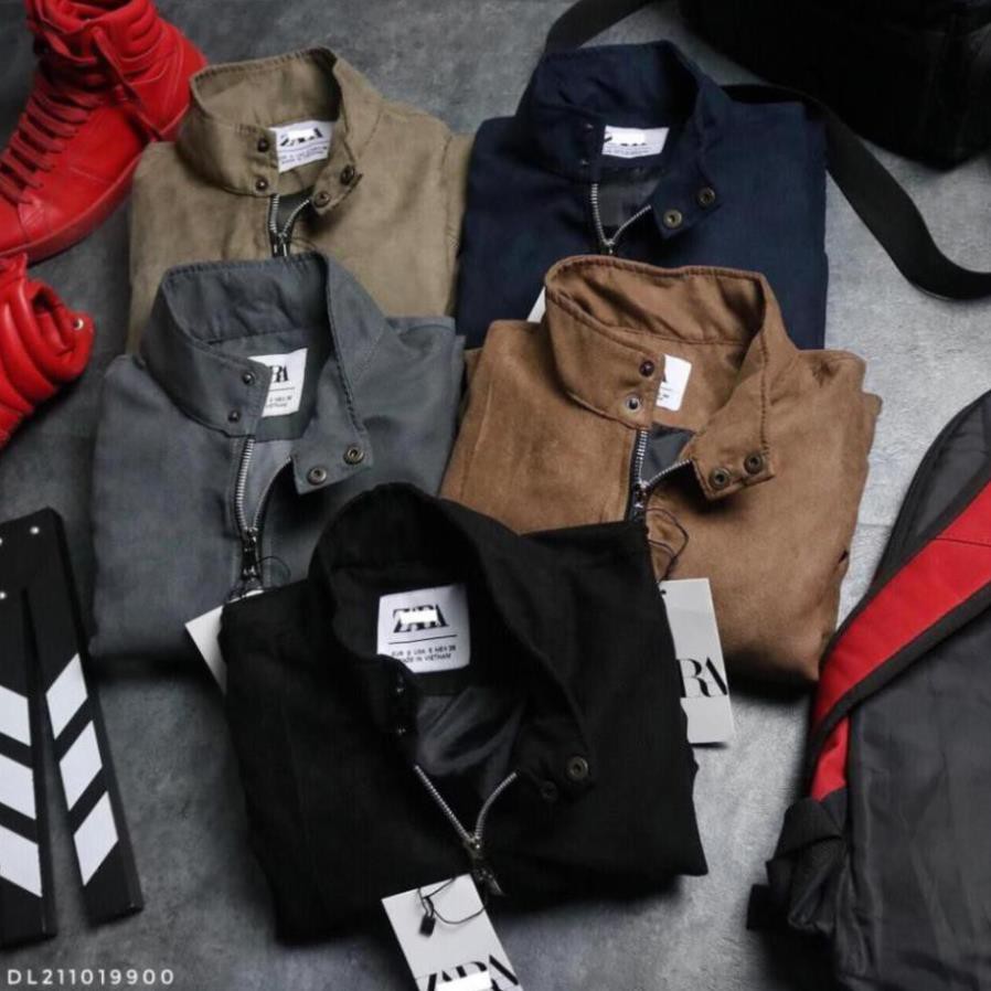 XẢ HÀNG Áo Bomber Da Lộn Cao Cấp, Chuẩn Đẹp, Lịch Sự, Bụi Bặm Cho Nam . ↺ .new * *
