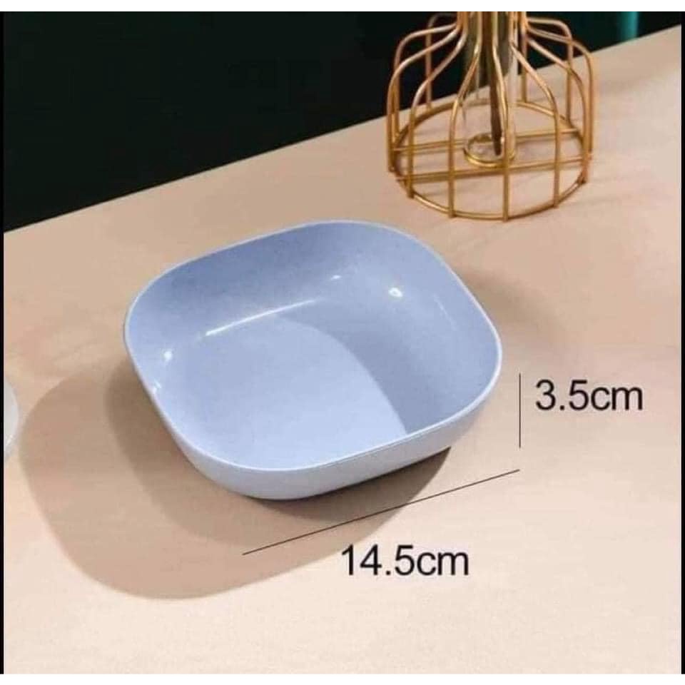 ĐĨA ĐỰNG ĐỒ ĂN, HOA QUẢ LÀM TỪ LÚA MẠCH, AN TOÀN SỨC KHỎE