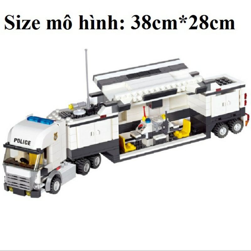 Lego xe chỉ huy cảnh sát thành phố