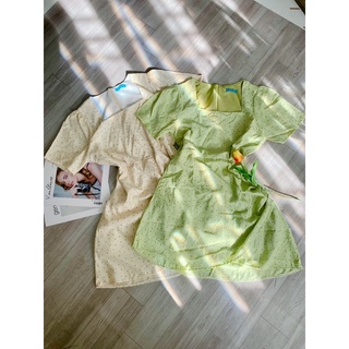Bigsize 55-80kg - đầm cổ vuông ceci dress