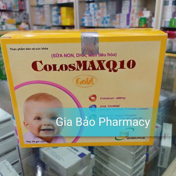 COLOSMAX Q10 Gold hỗ trợ tăng trưởng cho trẻ nhỏ