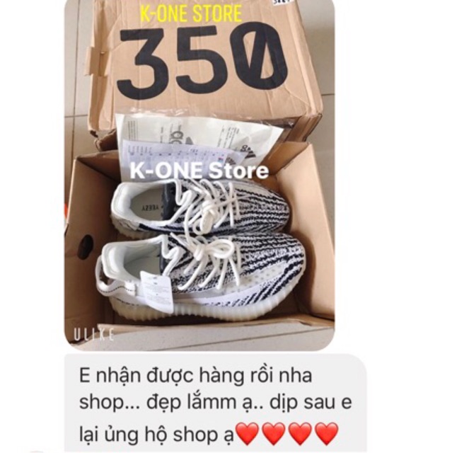 [FREE SHIP+QUÀ] Video YZ 350 V2 Soi Boost Giày thể thao nam nữ 36-45