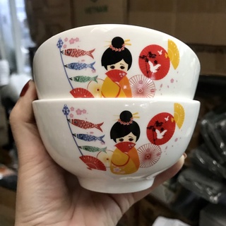 Combo 10 chén sứ dễ thương ( hình ngẫu nhiên)