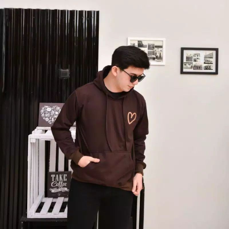 ZARA Áo Hoodie In Hình Trái Tim Xinh Xắn Cho Bé