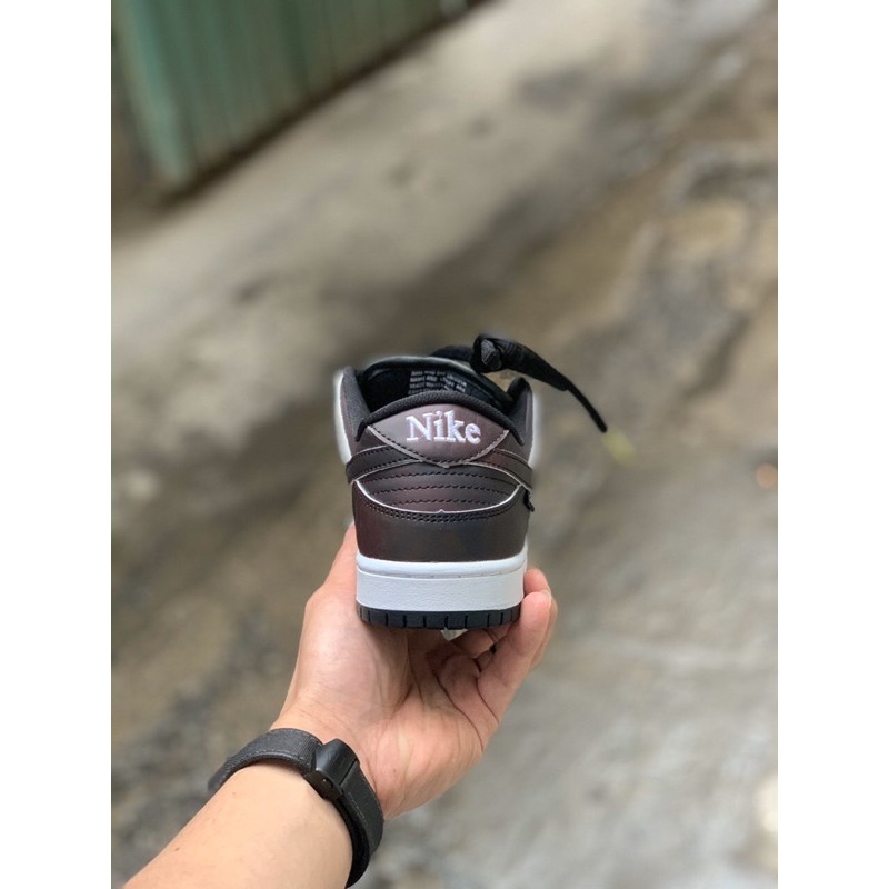 Giày sneaker thể thao SB phối màu nâu đất