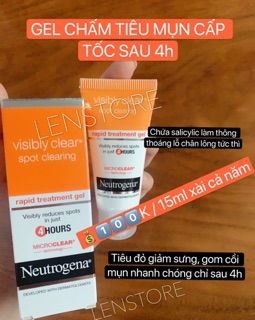 GEL CHẤM TIÊU MỤN NEUTROGENA