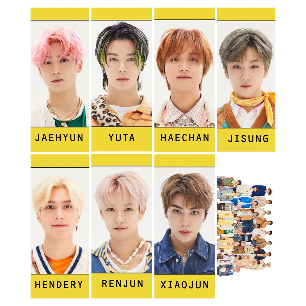 Set 24 bookmark ảnh NCT 2020 - RESONANCE Pt.2 ID