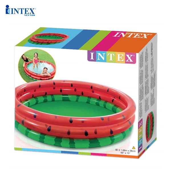 Bể bơi phao tròn 3 tầng 1m68 INTEX 58448
