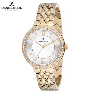 [Mã BMTTC60K giảm đến 60K đơn 50K] Đồng Hồ Nữ Daniel Klein DK12081-2 , Chính Hãng Full Box , Chống Nước , Dây thép
