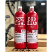 Cặp Dầu Gội - Xả TIGI Bed Head Màu Đỏ Siêu Mượt Tóc Loại 750ml - HÀNG  CHÍNH HÃNG