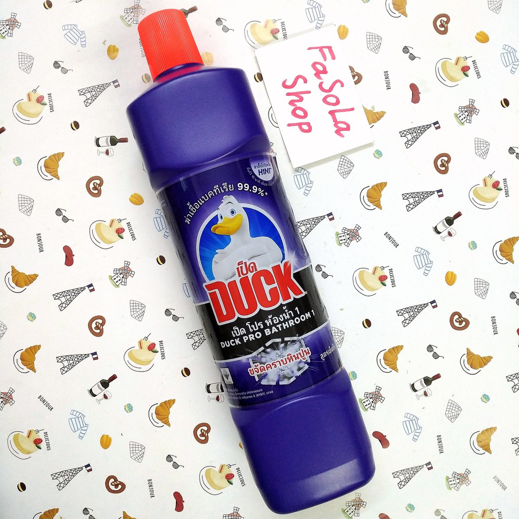 Tẩy vệ sinh con vịt DUCK Thái Lan 900ml 🇹🇭 tẩy WC, bồn cầu, nhà tắm