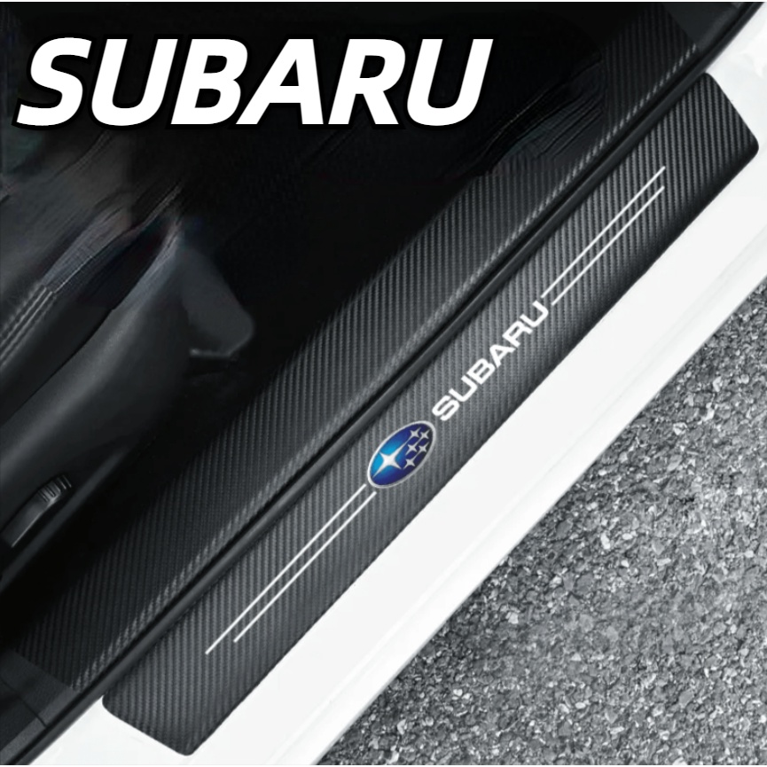 Miếng Dán Trang Trí Bàn Đạp Xe Hơi subaru forester xv brz legacy Bằng Sợi carbon