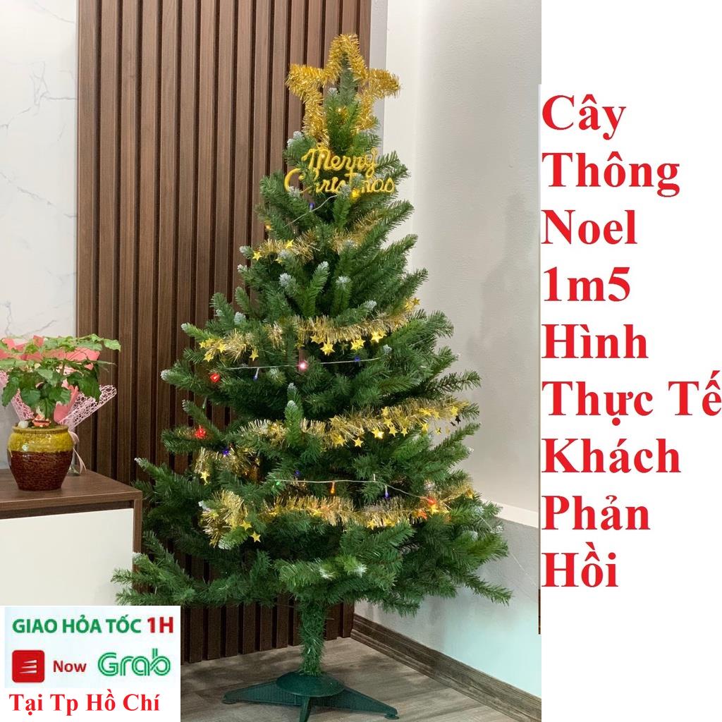 Cây Thông Noel Trang Trí Giáng Sinh Đủ Loại Cây 1m8, 1m2, 1m5, 2m1, 2m4, 3m Việt Nam Cao Cấp