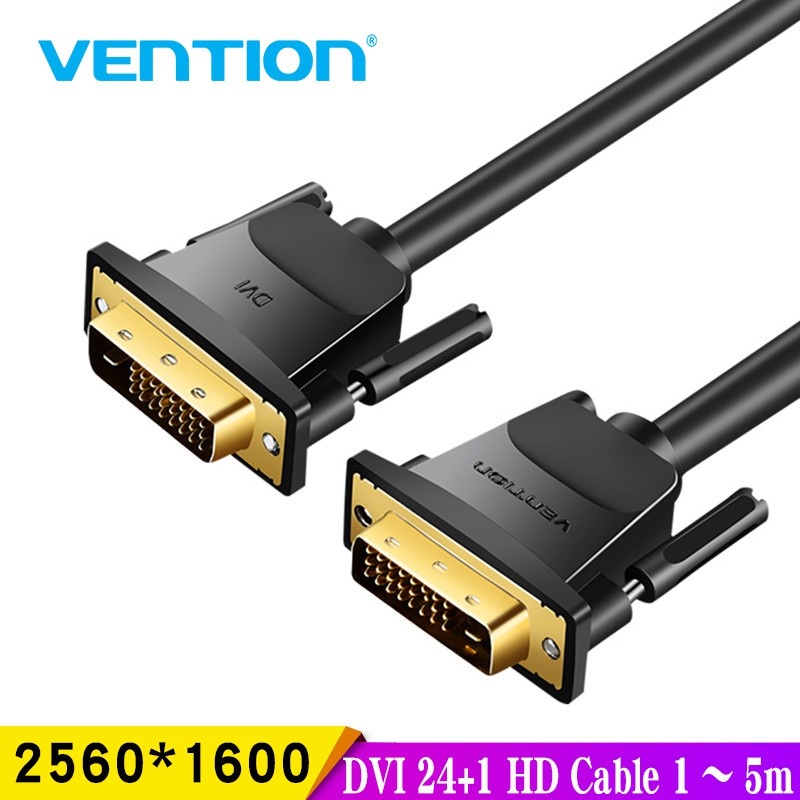 Vention Dây Cáp Dvi D24 + 1 Chuyển Đổi Dvi Sang Dvi Cho Màn Hình Máy Chiếu / Màn Hình Tv / Laptop