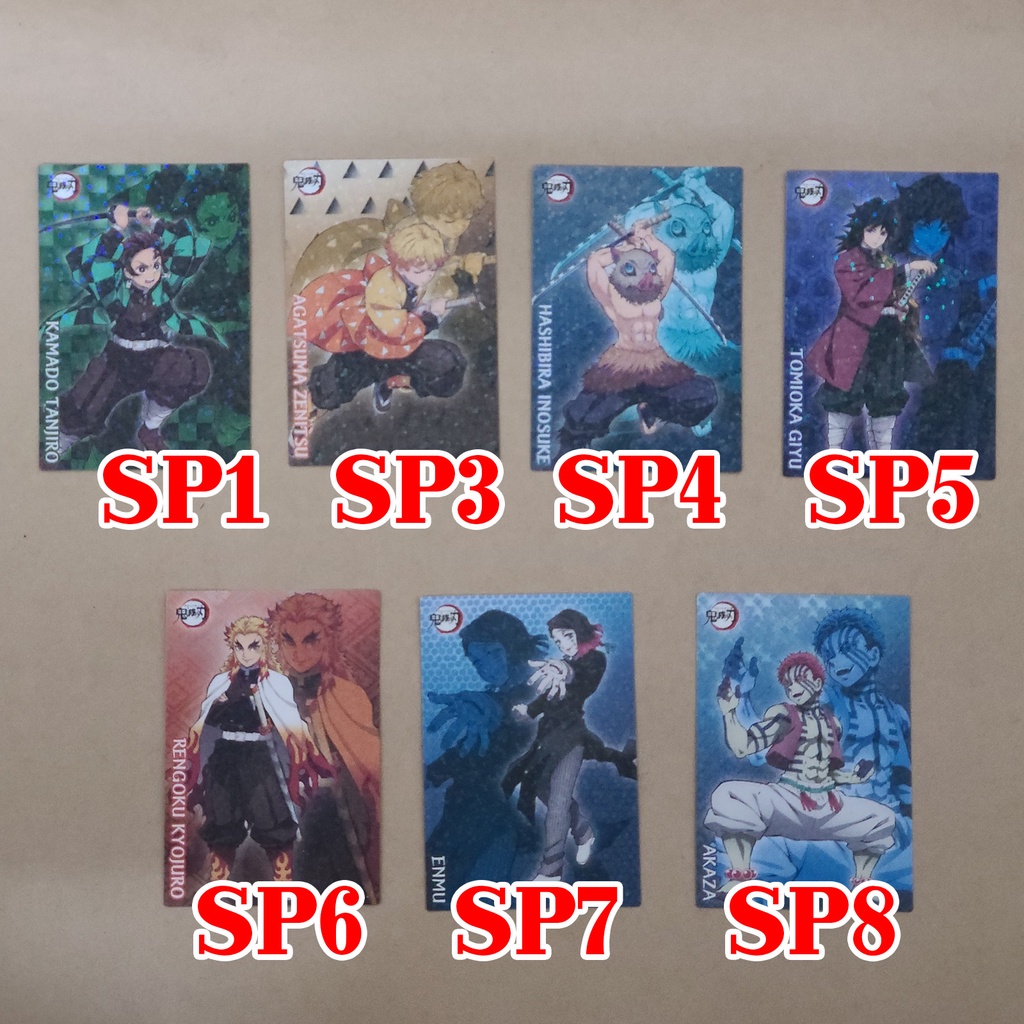 Thẻ Calbee Thanh Gươm Diệt Quỷ Chính Hãng Nội Địa Nhật